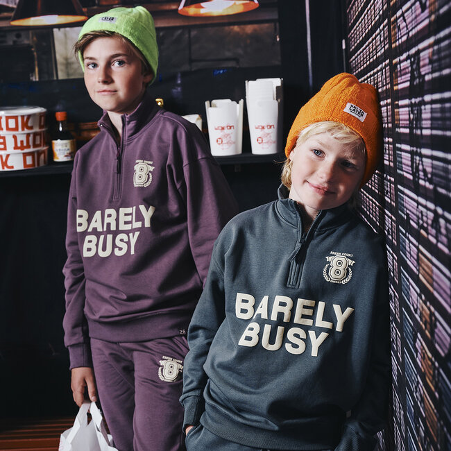 Sweater Niran frosted plum