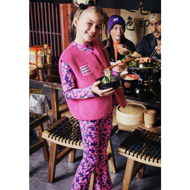 Broek Maylie purple eclipse/aop