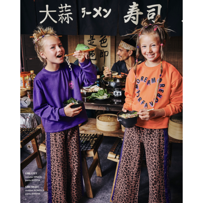 Longsleeve Nowella tropical coral