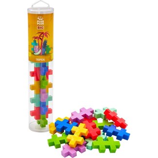 Plus Plus Tube - Tropical BIG ( 15 stukjes )