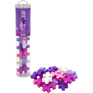 Plus Plus Tube - Glitter BIG ( 15 stukjes )