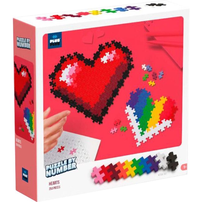 Puzzle By Number Hart 250 stukjes
