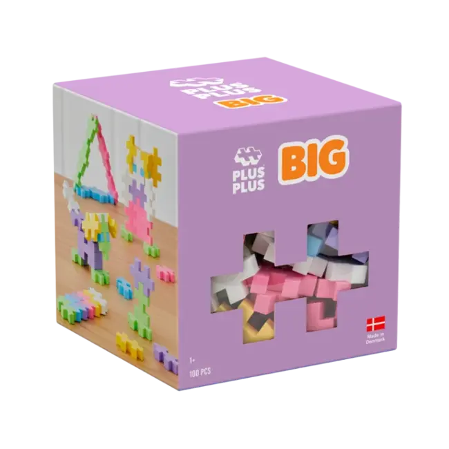 BIG Pastel 100 stukjes
