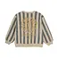 Oversized sweater stripe sandshell