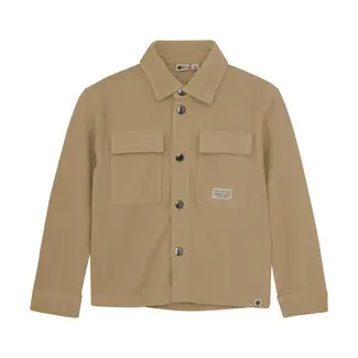 Daily7 Shirtjacket structure light chestnut