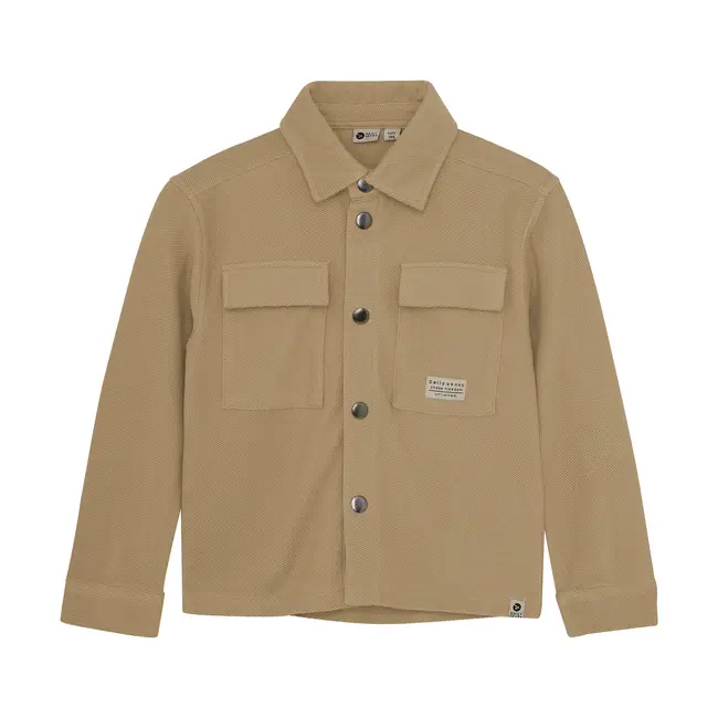 Shirtjacket structure light chestnut