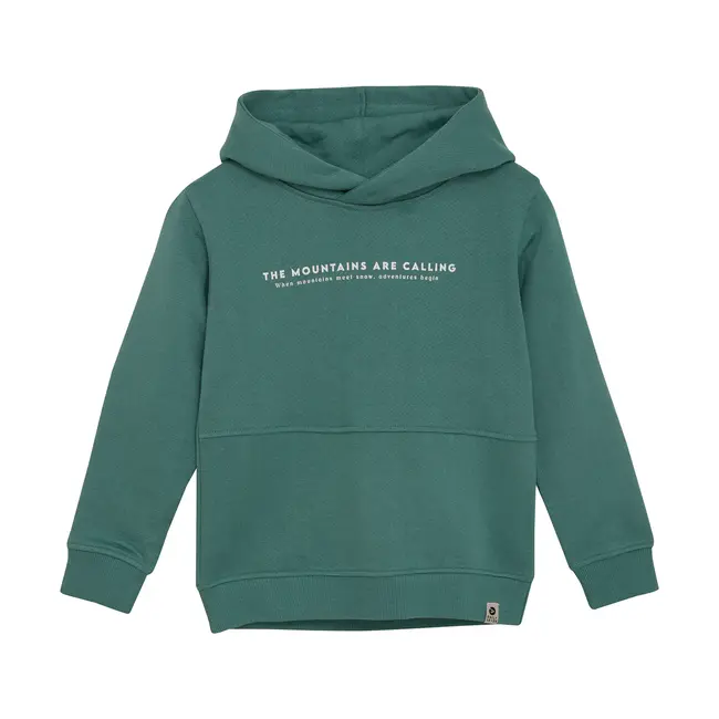 Hoodie backprint blue spruce