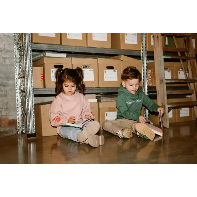 Hoodie backprint blue spruce