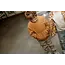 Sweater polar fleece light chestnut