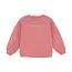 Oversized sweater backprint coral clay