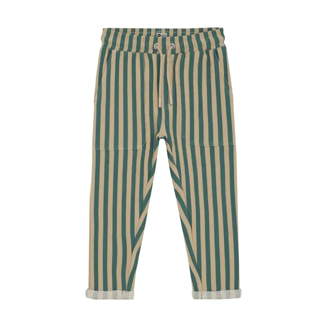 Jogpants big stripe blue spruce