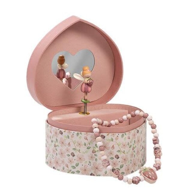 Juwelendoosje Roze Fairy garden
