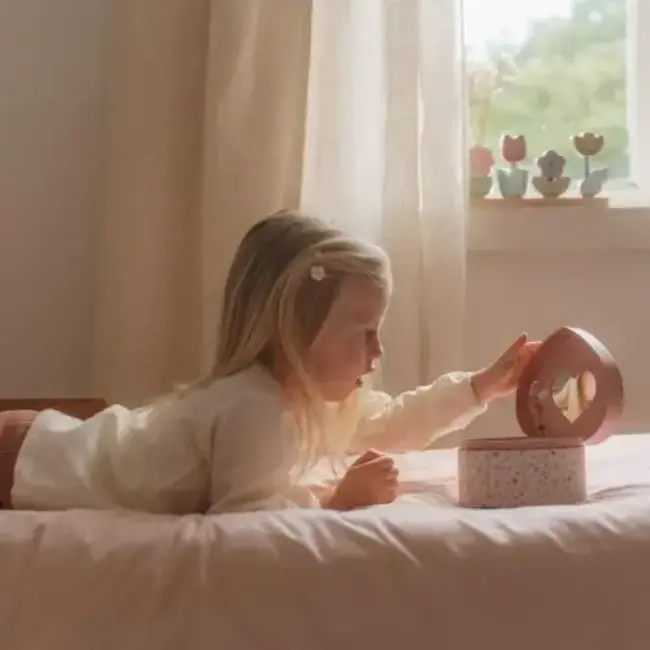 Juwelendoosje Roze Fairy garden