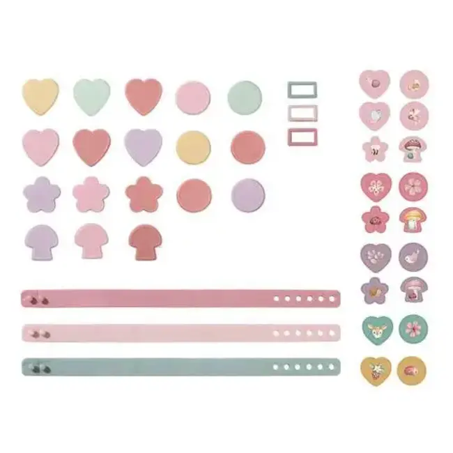 Slide charm bracelets Fairy garden