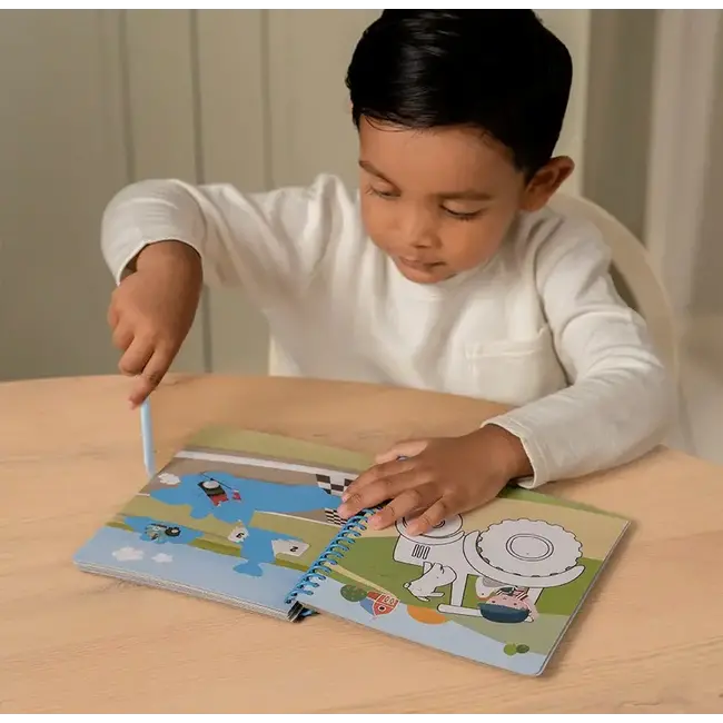 Kras en schetsboek Jim & Friends