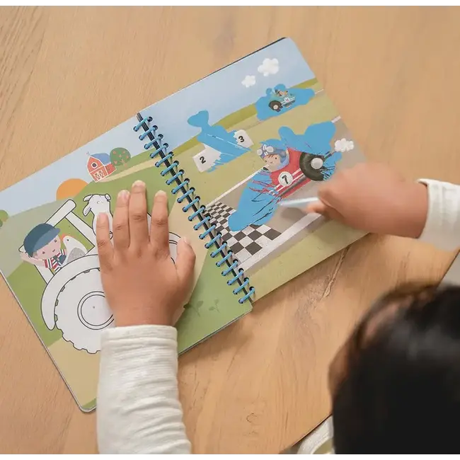 Kras en schetsboek Jim & Friends