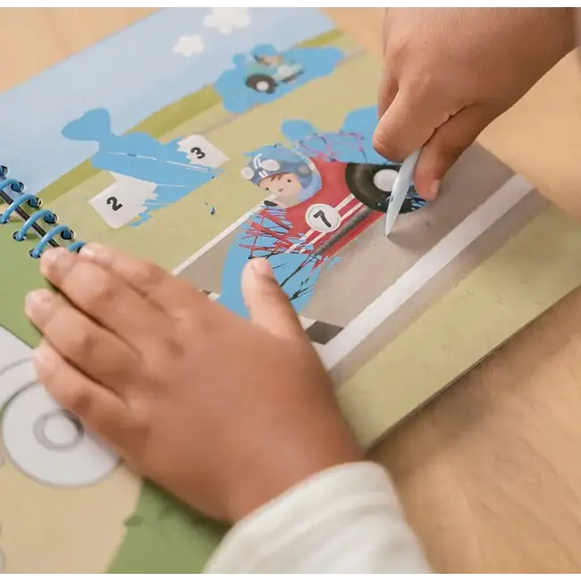 Kras en schetsboek Jim & Friends