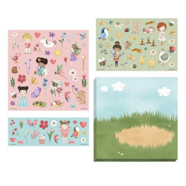 Stickers Rosa & Friends