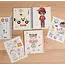 Aankleed en stickerboek Jim & Friends