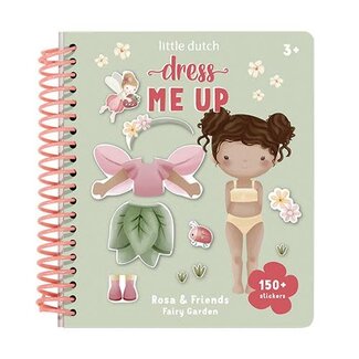 Little Dutch Aankleed en stickerboek Fairy Garden