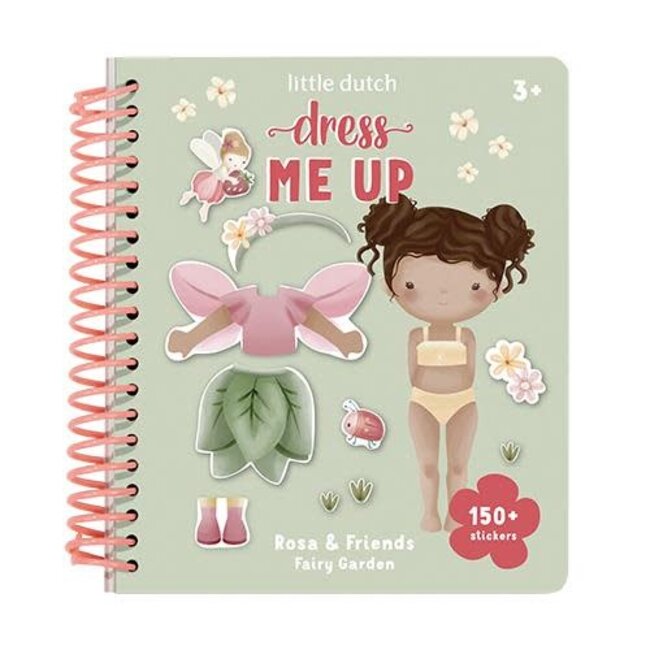 Aankleed en stickerboek Fairy Garden