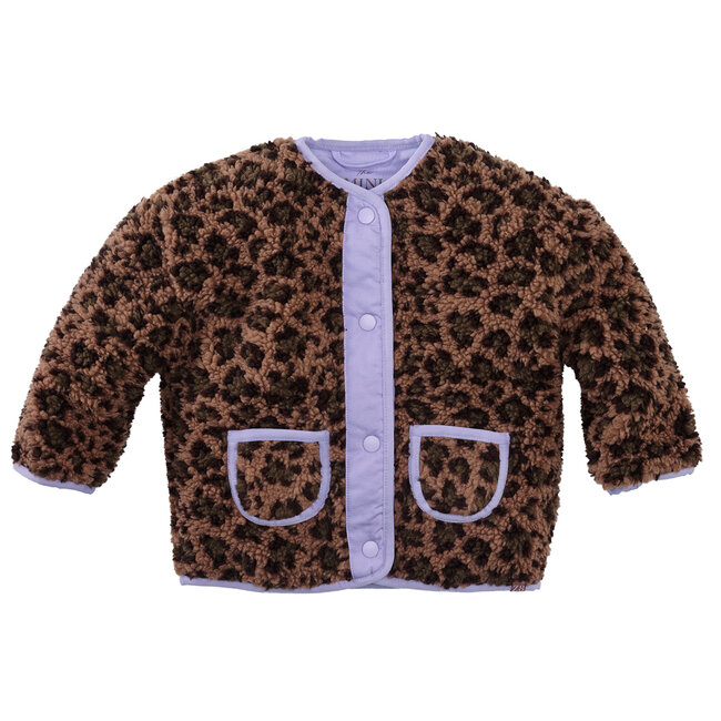 Borgvest Liene amber brown/aop