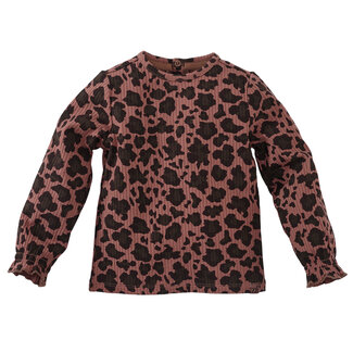 Z8 mini Longsleeve Jaina amber brown/aop