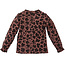 Longsleeve Jaina amber brown/aop