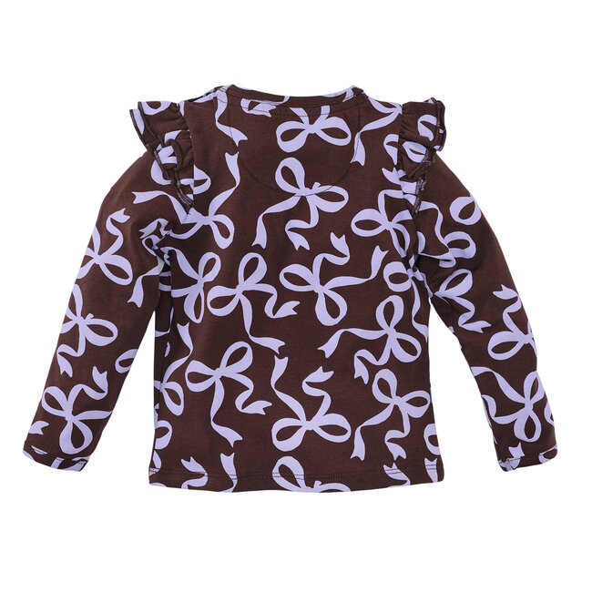 Longsleeve Amelle crushed cloves/aop