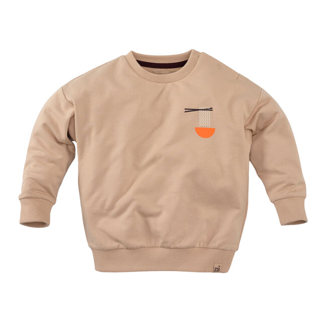 Sweater Tiemen nougat
