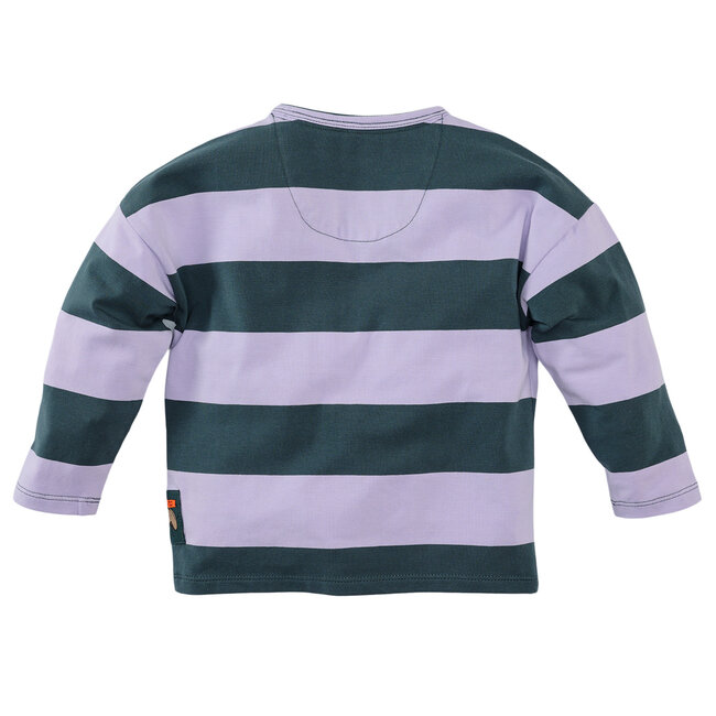 Longsleeve Isaac seafoam shadow/morning violet