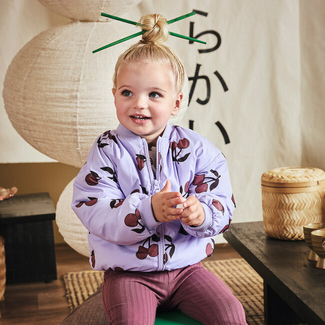 Winterjas Mariem morning violet/aop