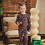 Broek Phileine amber brown/aop