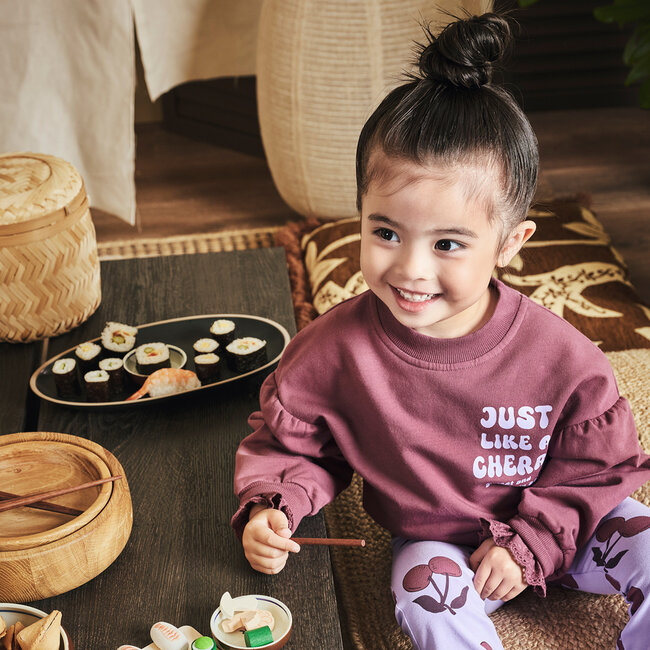 Sweater Lizelot spicy mauve