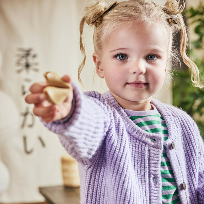 Longsleeve Nouraine morning violet/jelly bean