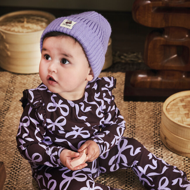 Longsleeve Amelle crushed cloves/aop