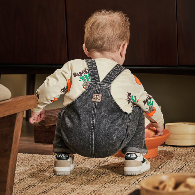 Salopette Stian black denim