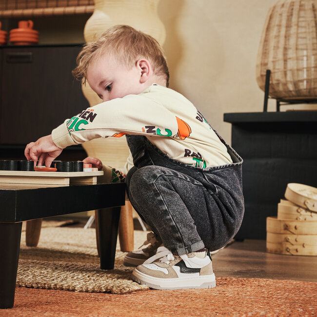 Salopette Stian black denim