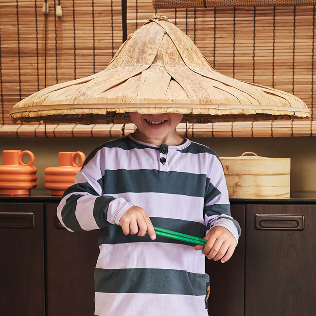 Longsleeve Isaac seafoam shadow/morning violet