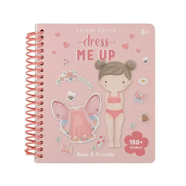 Aankleed en stickerboek Rosa & Friends