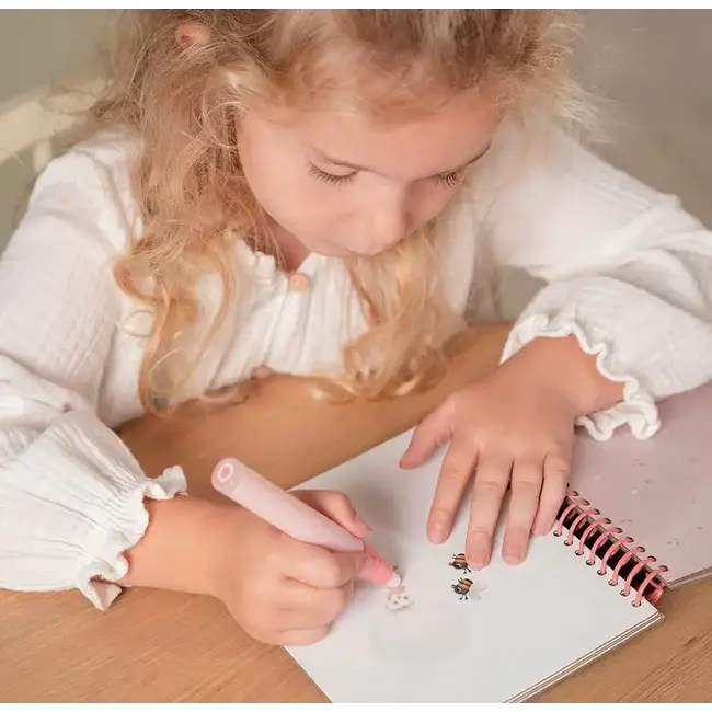 Waterkleurboek Rosa & Friends