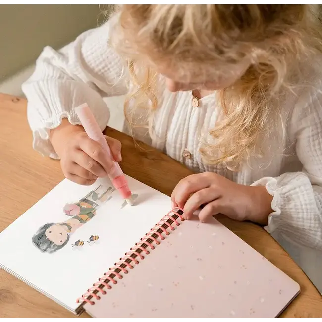 Waterkleurboek Rosa & Friends