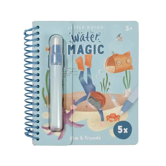 Waterkleurboek Jim & Friends