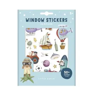 Little Dutch Raamstickers Jim & Friends
