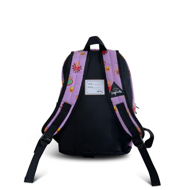 Rugzak Milagros heart lilac L