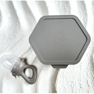 Chewies & More Fruitspeen Set Taupe grey
