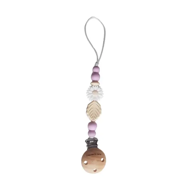 Newborn speenclip Daisy Lilac