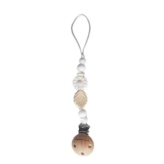 Chewies & More Newborn speenclip Daisy White