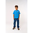 Jeans loose fit Pewter medium blue denim aop