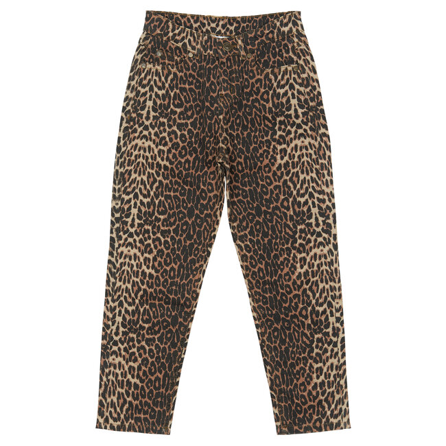 Jeans mom fit Panya feather gray aop